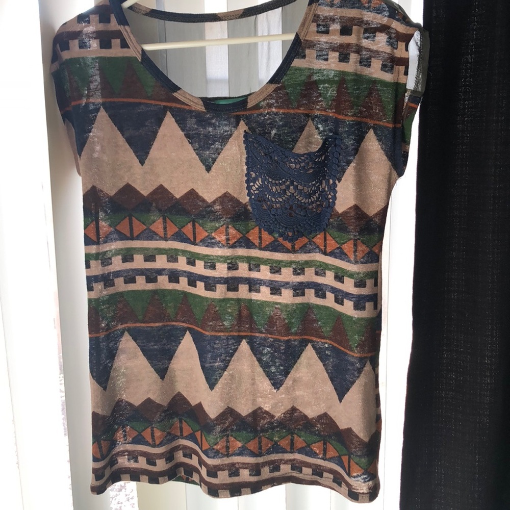 Aztec style shirt